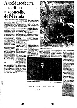 A (re)descoberta da cultura no Concelho de Mértola