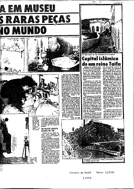 Capital islâmica de um reino de Taifa