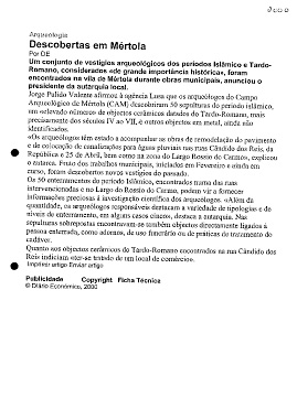 Descobertas em Mértola