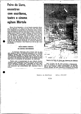 Feira do Livro, encontros com escritores, teatro e cinema agitam Mértola