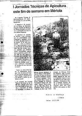 I Jornadas Técnicas de Apicultura este fim de semana em Mértola