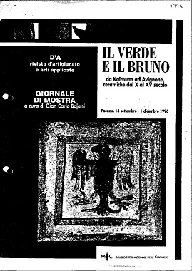 Il verde e Il Bruno da Kairouan ad Avignone, ceramiche dal X al XV secolo