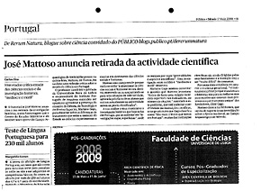 José Mattoso anuncia retirada da actividade científica