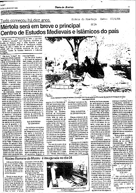 Mértola será em breve o principal Centro de Estudos Medievais e Islâmicos do país