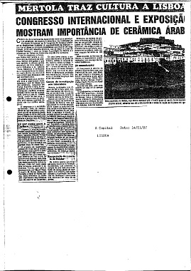 Mértola traz cultura a Lisboa