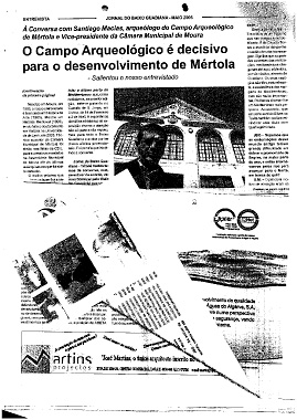 O Campo Arqueológico é decisivo para o desenvolvimento de Mértola