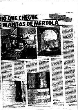 Tecelagem tradicional renasce no Baixo Alentejo