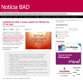 Conferência sobre o acesso aberto em Mértola