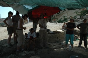 Escavações na Alcáçova do Castelo de Mértola 15