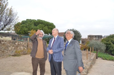 Visita do Príncipe Amyn Aga Khan a Mértola