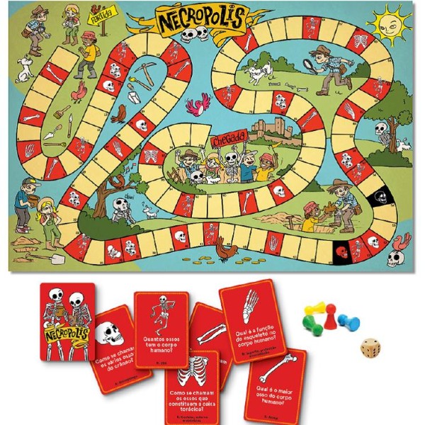 Necropolis : à descoberta da necrópole medieval de Mértola : jogo de tabuleiro