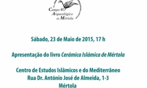 Apresentação do livro Cerâmica Islâmica de Mértola