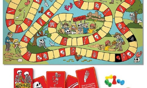 Necropolis : à descoberta da necrópole medieval de Mértola : jogo de tabuleiro